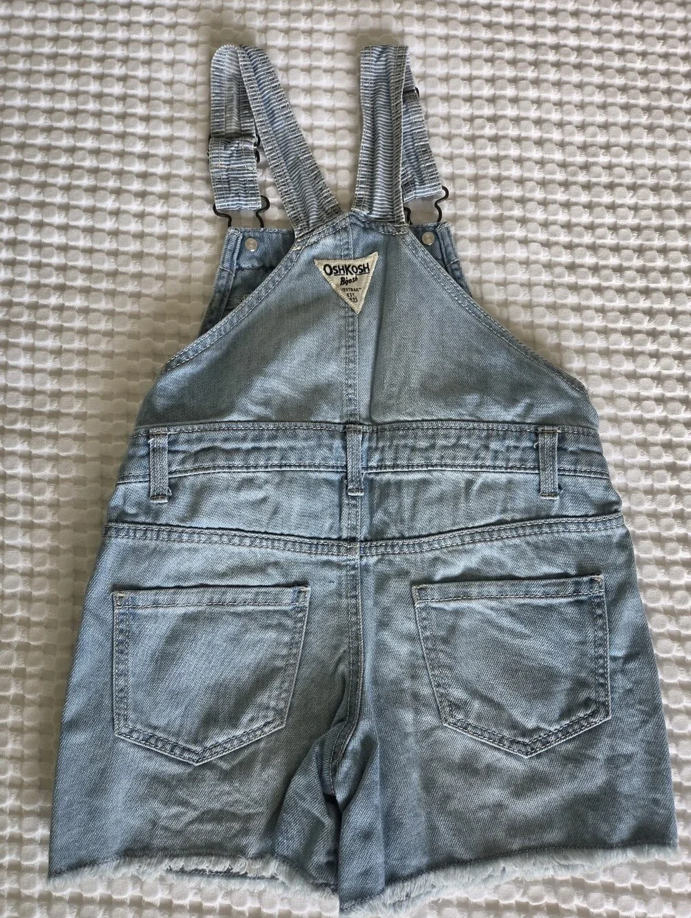 Oshkosh Short Overalls With Hickory Stripe Scents